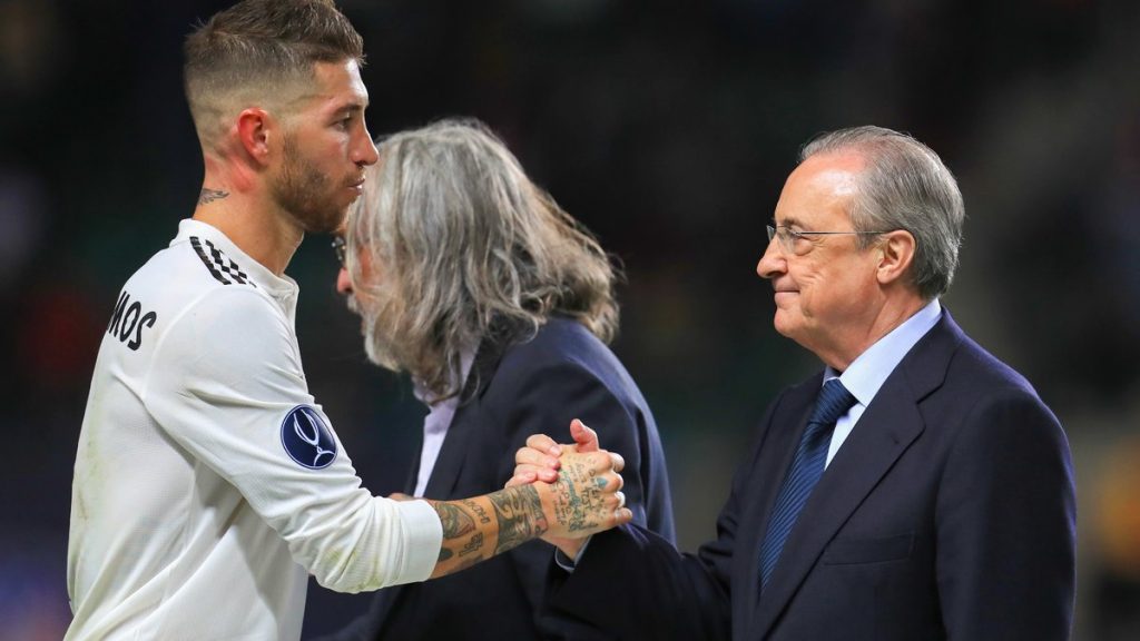 Real Madrid : Florentino Pérez rend hommage à Sergio Ramos