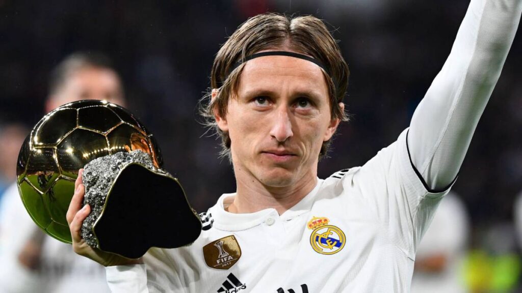 Modric Real Madrid Ballon d'Or