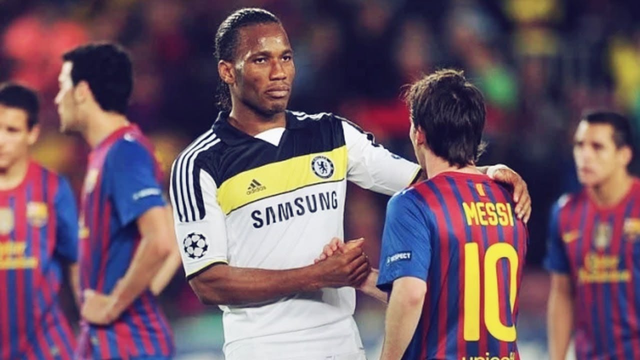 Drogba : “Messi est meilleur mais ces deux joueurs sont au dessus de lui”