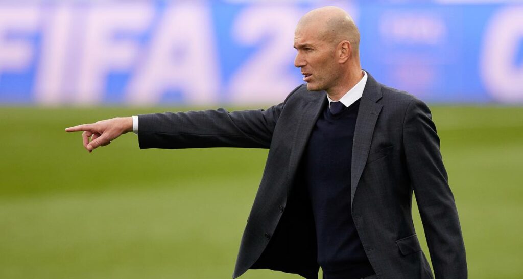 Zidane de retour sur un banc en tant qu'entraîneur