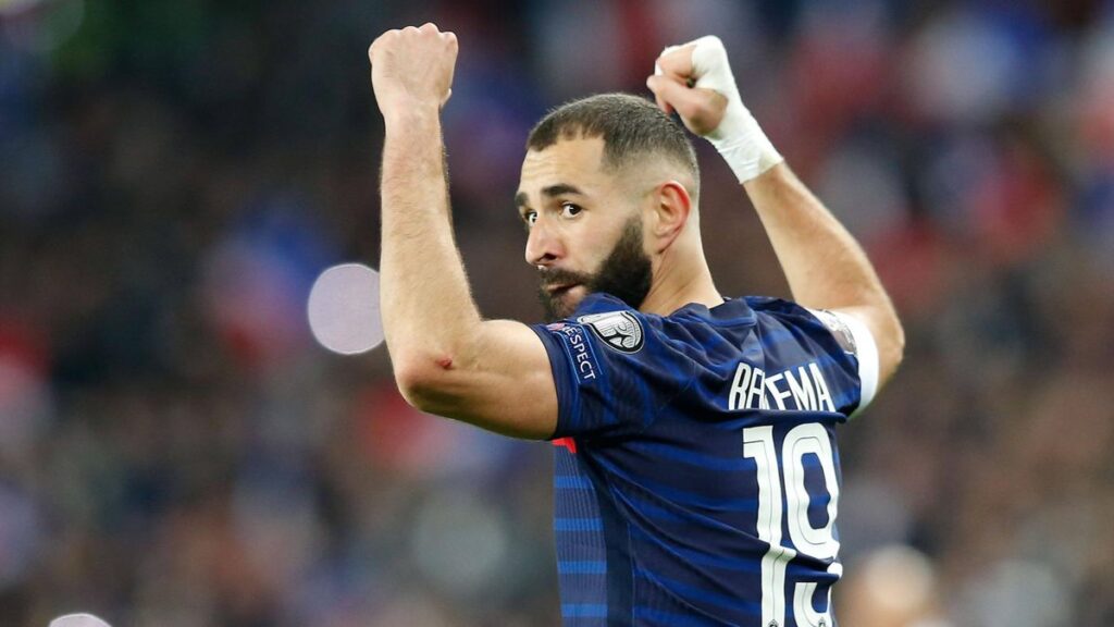 Karim Benzema meilleur joueur de France