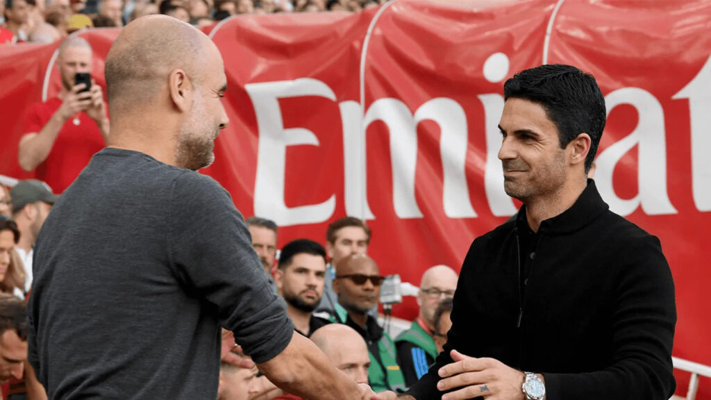 Arteta sur Guardiola